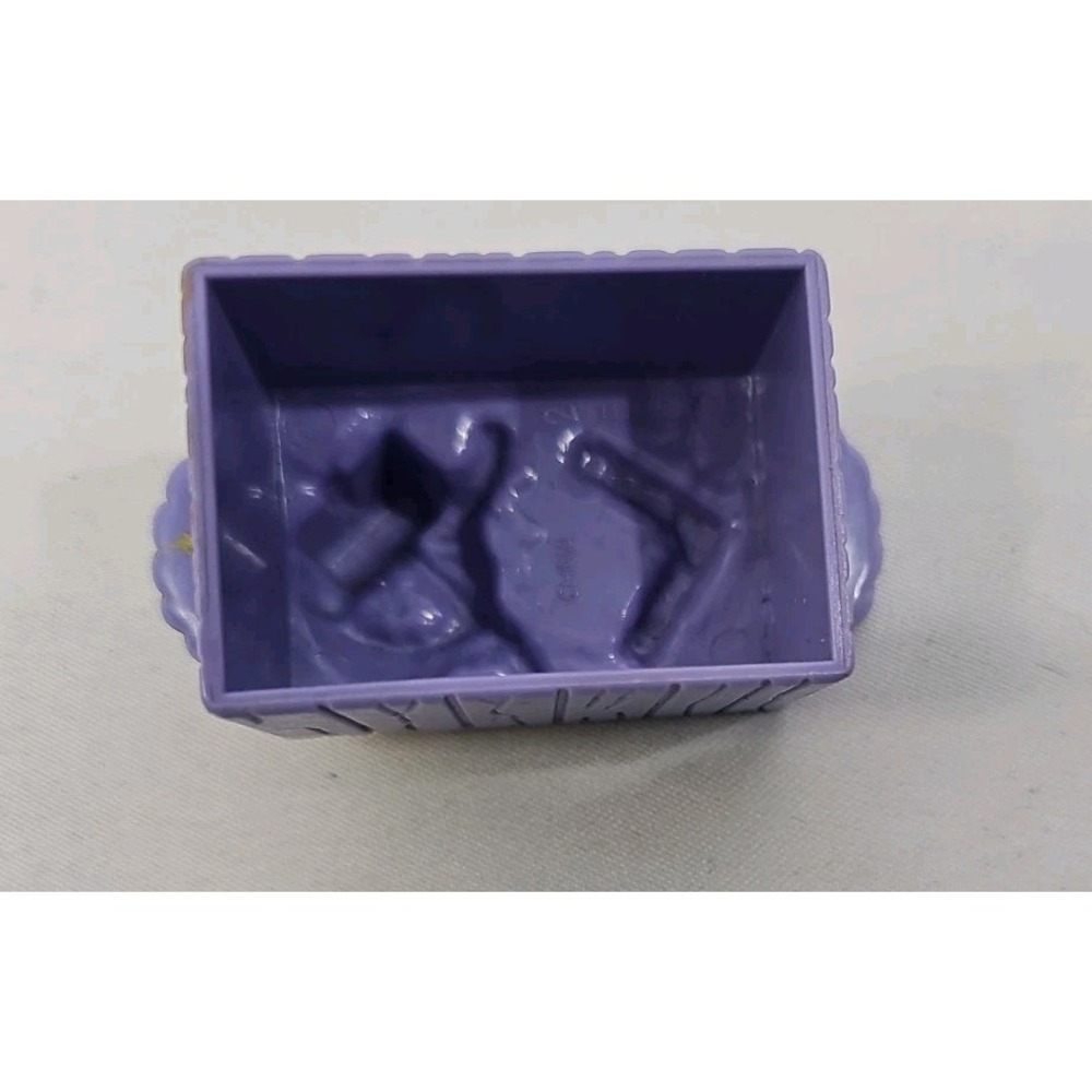 Fisher Price Little People tool box Noah's ark garage farm animal Purple crate - Picture 3 of 3